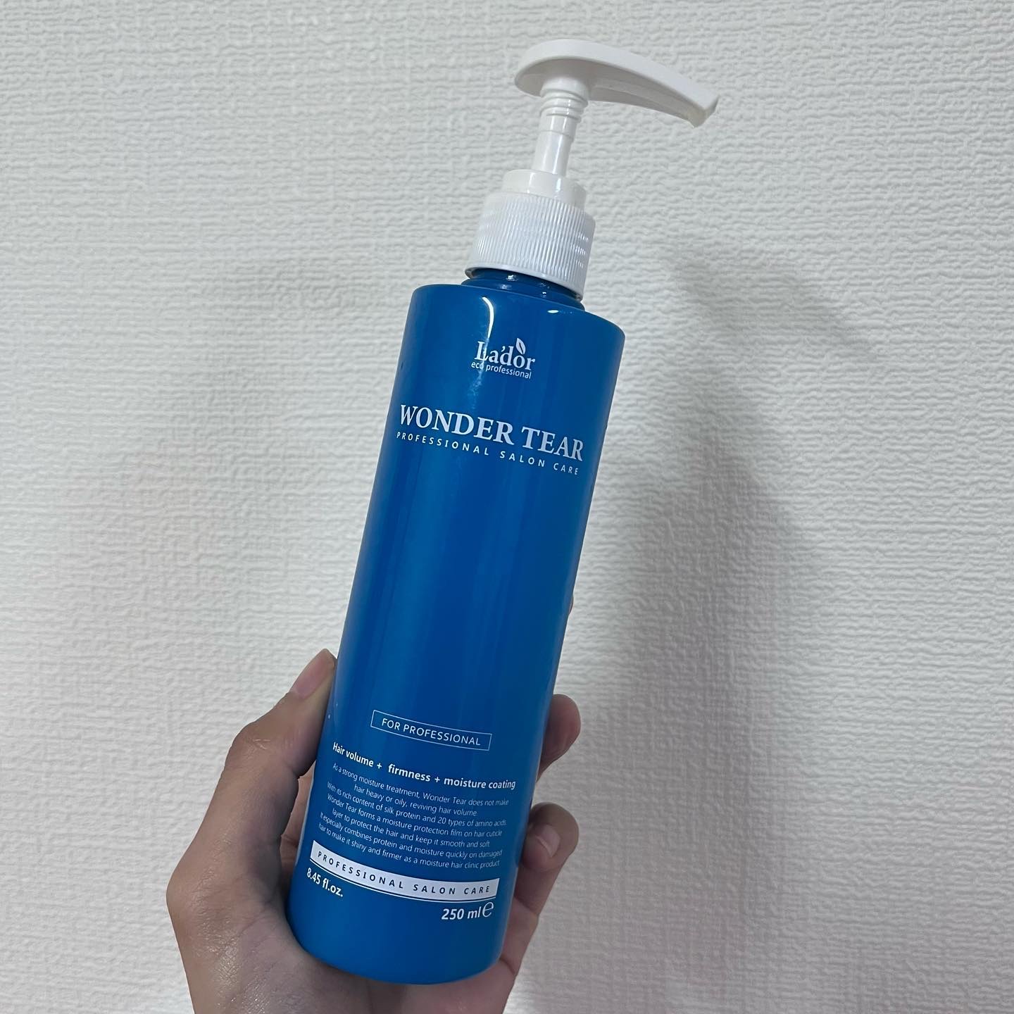 WONDER TEAR/La'dor/洗い流すヘアトリートメントを使ったクチコミ（1枚目）