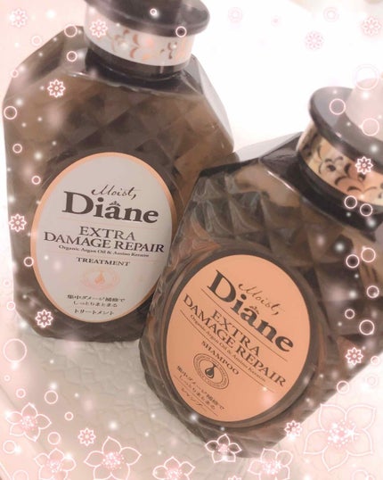 パーフェクトビューティ モイストダイアン エクストラダメージリペア シャンプー/トリートメント/ダイアン/市販シャンプーを使ったクチコミ(1枚目)