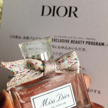 ミス ディオール オードゥ パルファン/Dior/香水(レディース)を使ったクチコミ（4枚目）