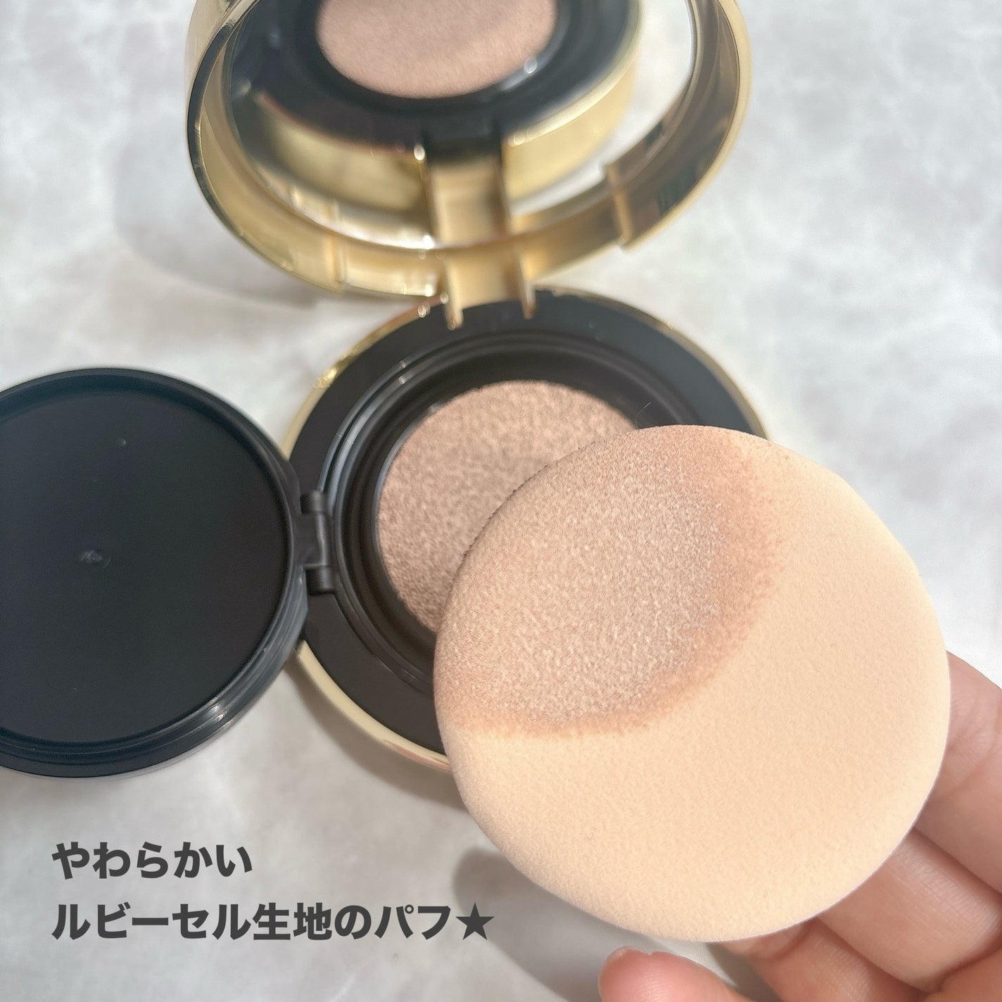 パーフェクティングフィッティング フルカバレッジクッション/LILIBETH/クッションファンデーションを使ったクチコミ(3枚目)