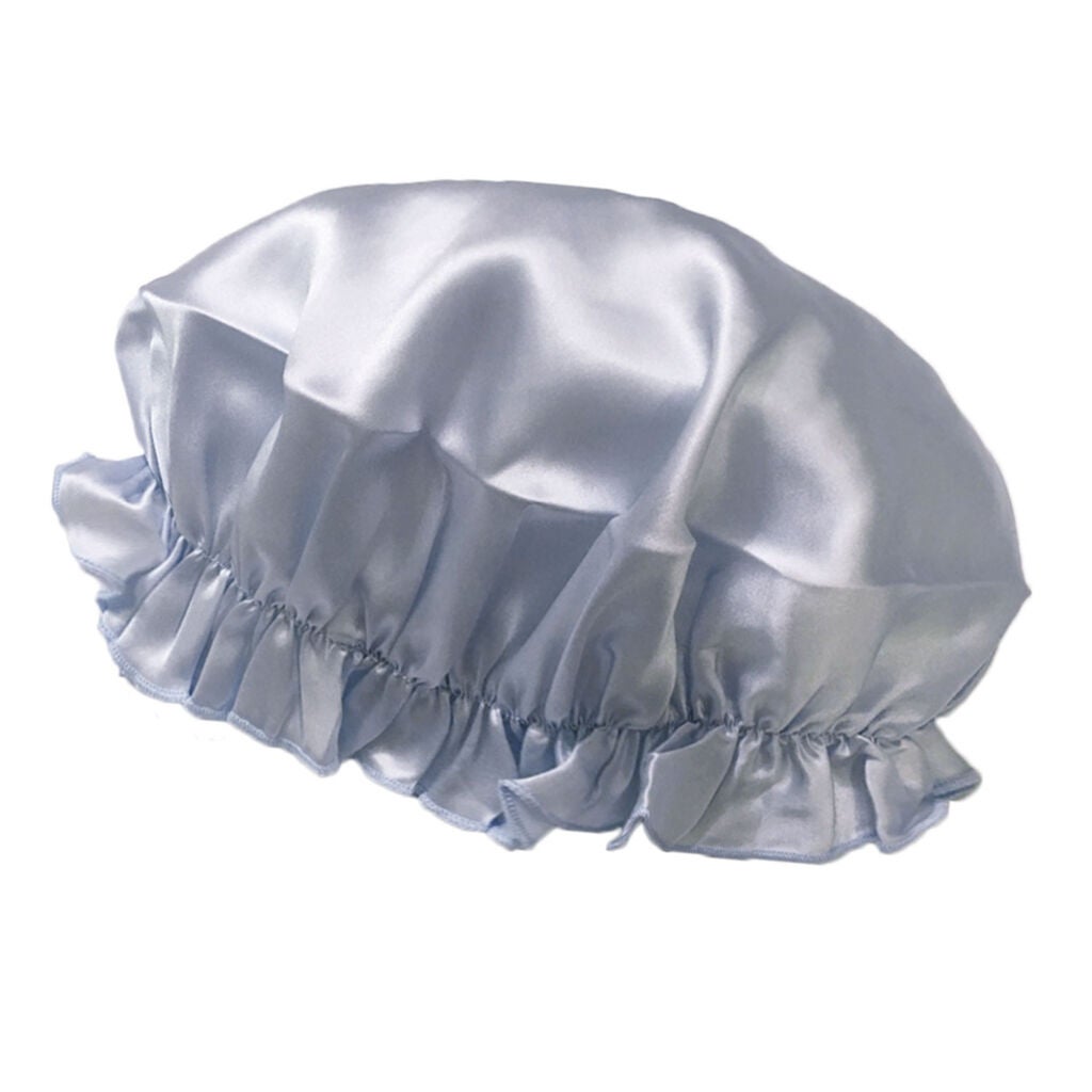 シルク ナイトキャップ(ゴム紐) 10 ライトパープル