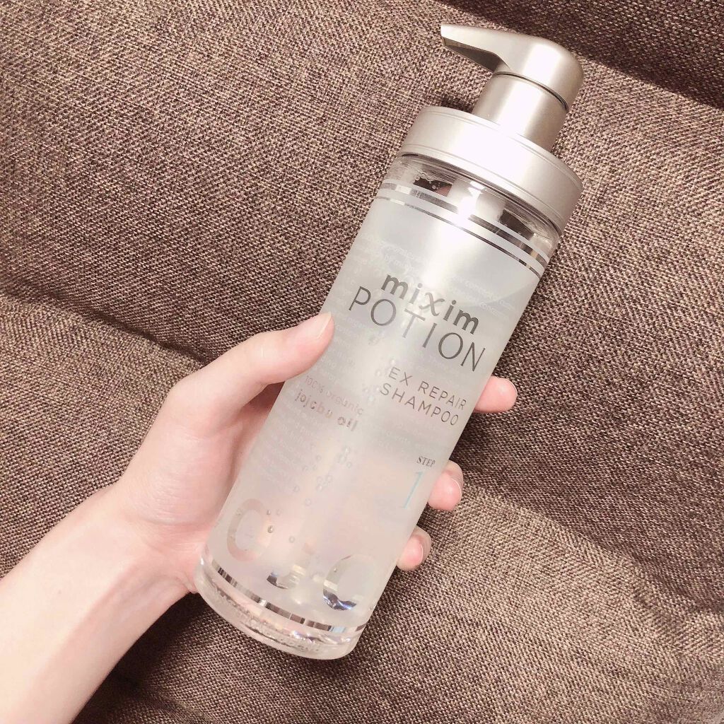 リペアシャンプー/ヘアトリートメント/mixim POTION/シャンプー・コンディショナーを使ったクチコミ（2枚目）
