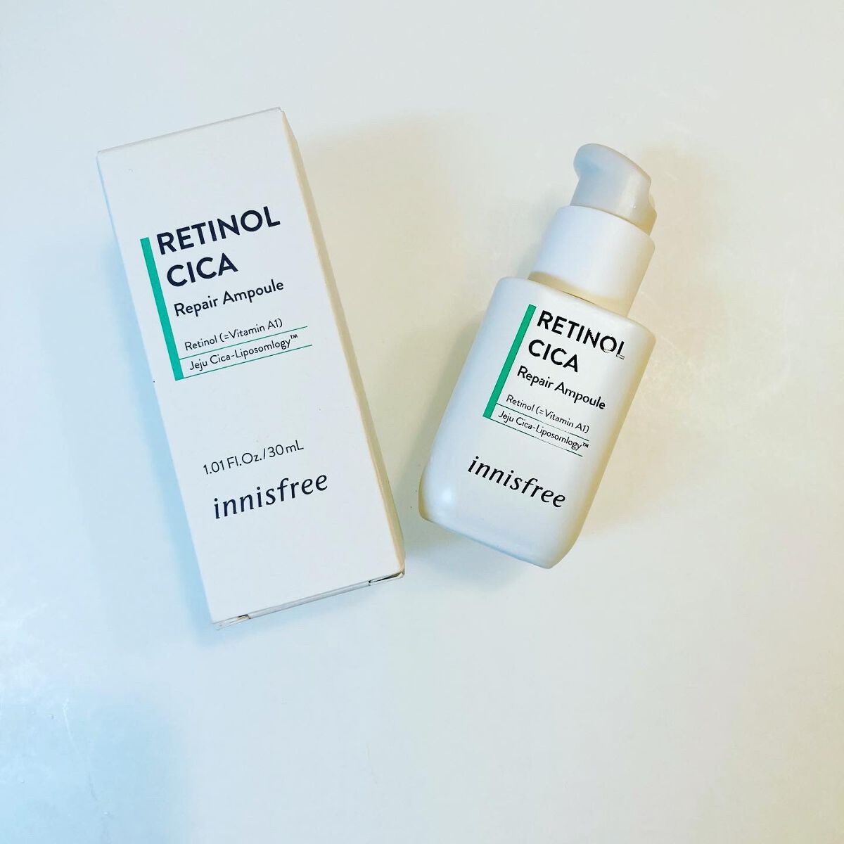 レチノール　シカ　リペア　セラム/innisfree/美容液を使ったクチコミ（1枚目）