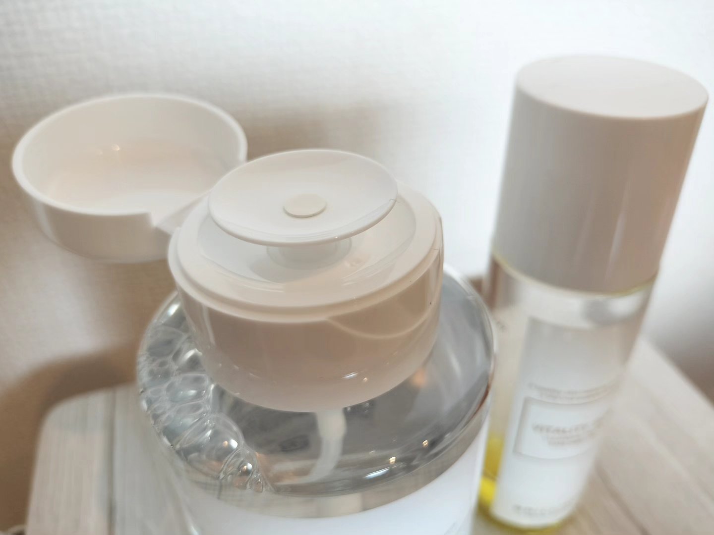 バイタリティ スキン クレンジングドロップス (クレンジングウォーター)/ブリリアージュ/クレンジングウォーターを使ったクチコミ（2枚目）