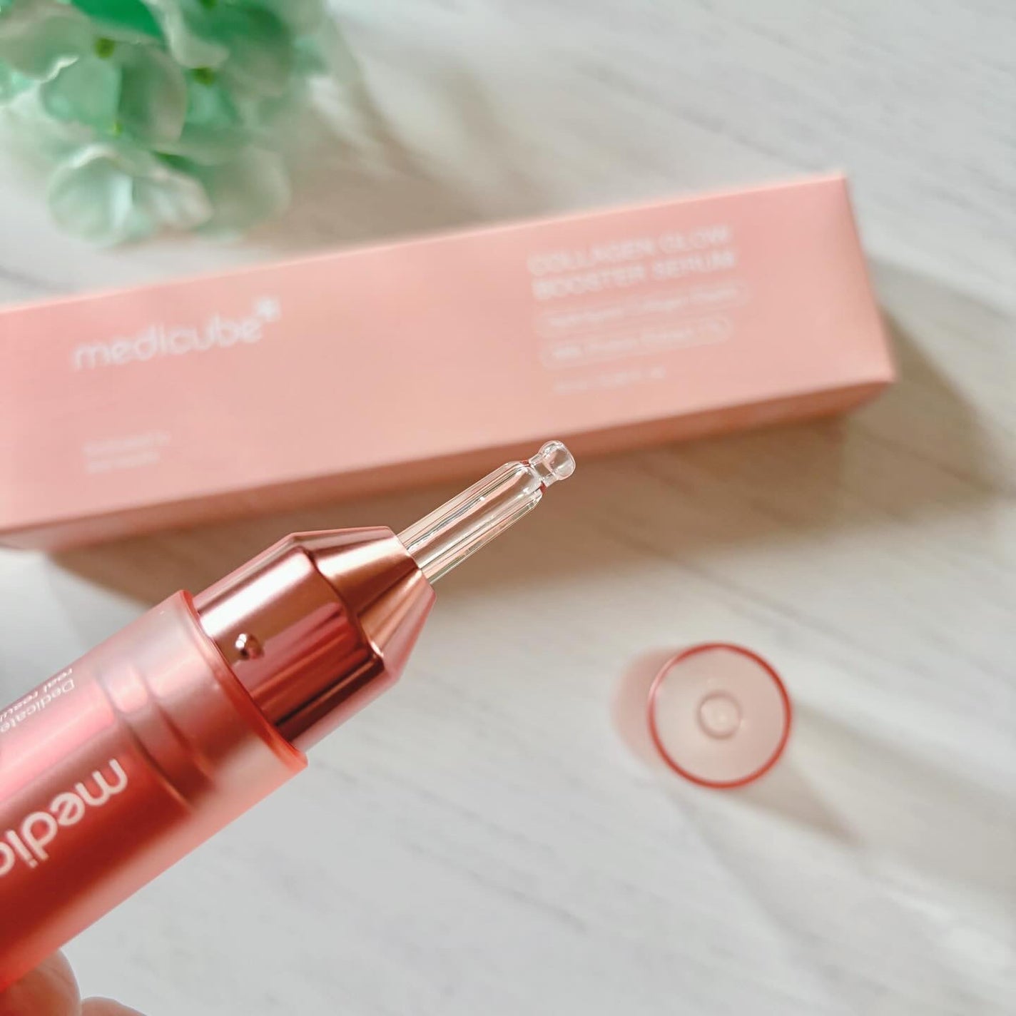 コラーゲングローブースターセラム/MEDICUBE/美容液を使ったクチコミ(2枚目)