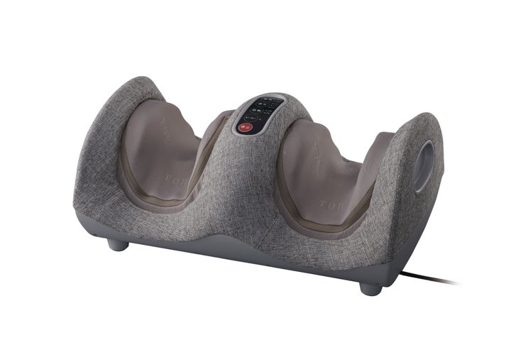 TOR フットマッサージャー はさみもみ AX-HPT240 lg（ライトグレー）