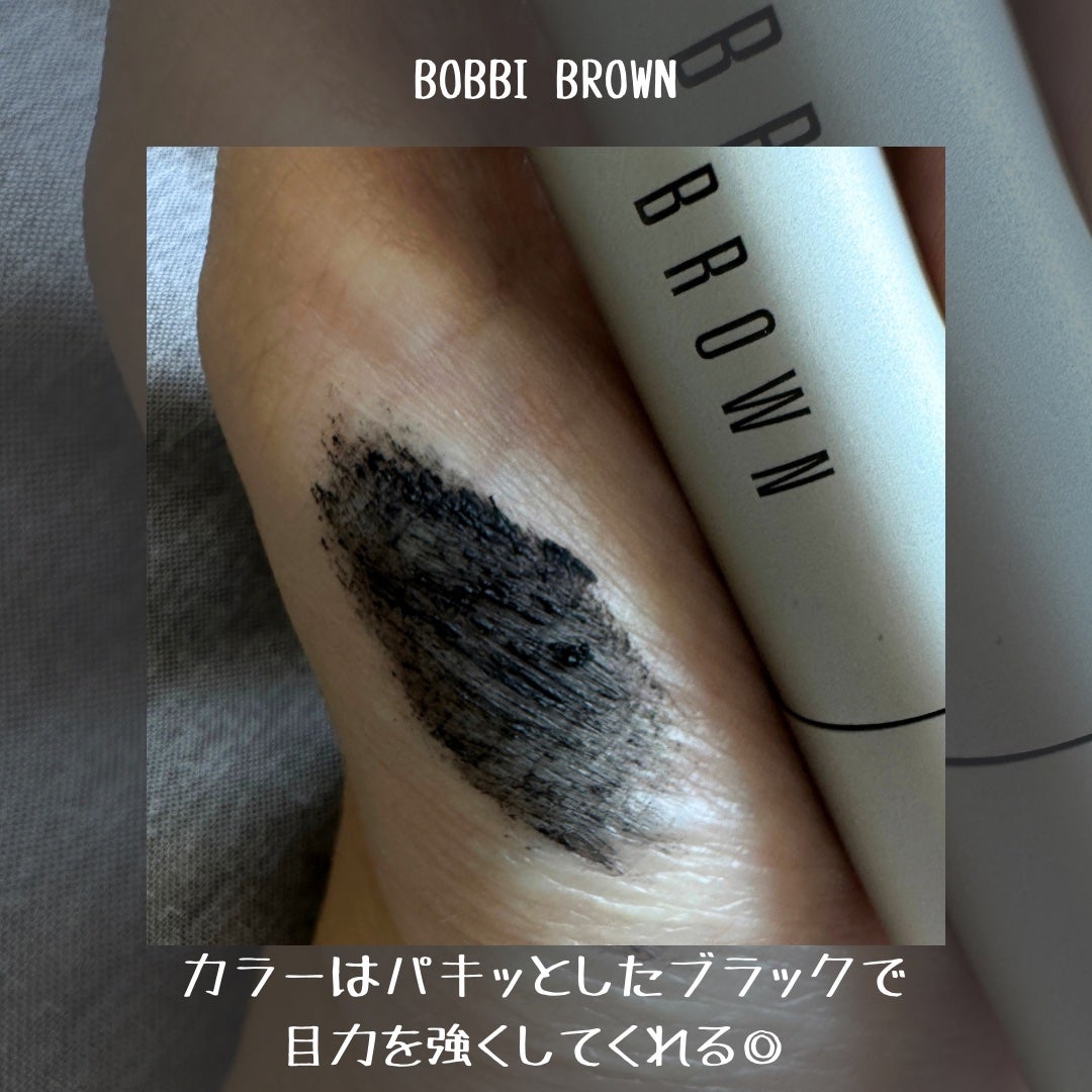 スモーキー アイ マスカラ/BOBBI BROWN/マスカラを使ったクチコミ(4枚目)
