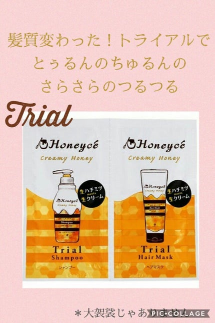 クリーミーハニー ヘアマスク/ハニーチェ/ヘアマスク・ヘアパックを使ったクチコミ(1枚目)