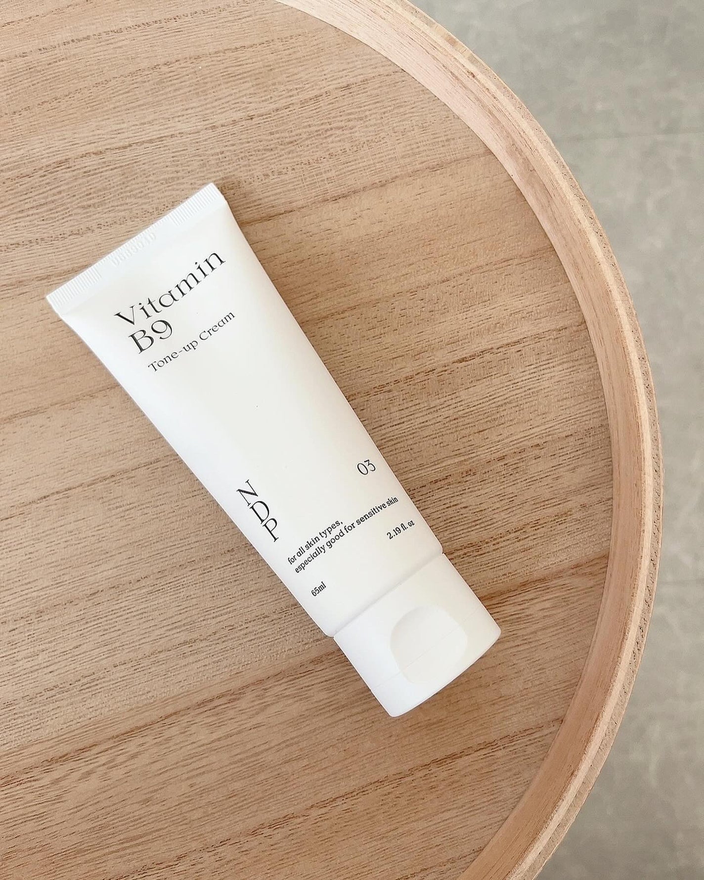 ビタミンB9トーンアップクリーム/NATURAL DERMA PROJECT/化粧下地を使ったクチコミ(2枚目)