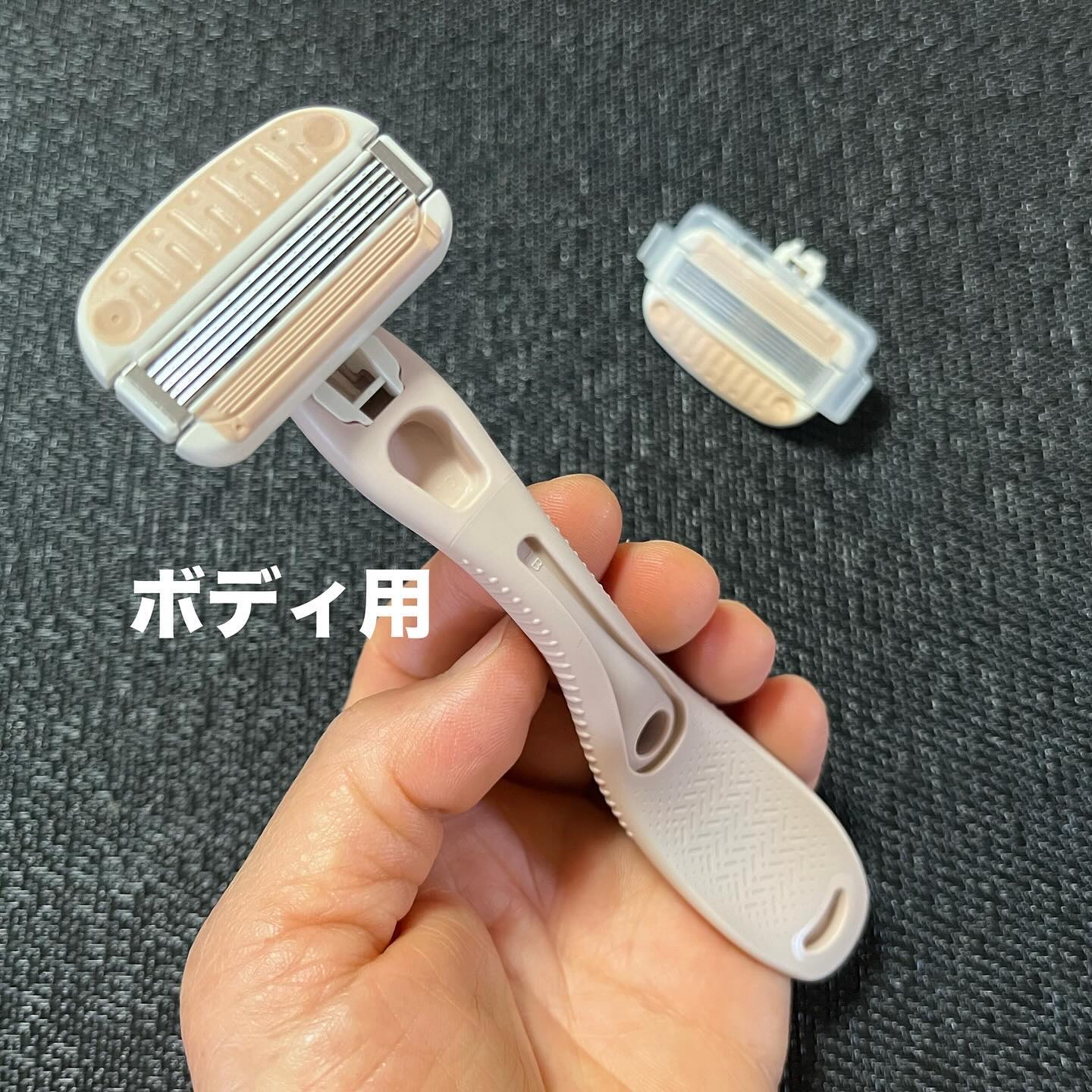 miness ボディ用カミソリ 替刃2個付/貝印/シェーバーを使ったクチコミ（2枚目）