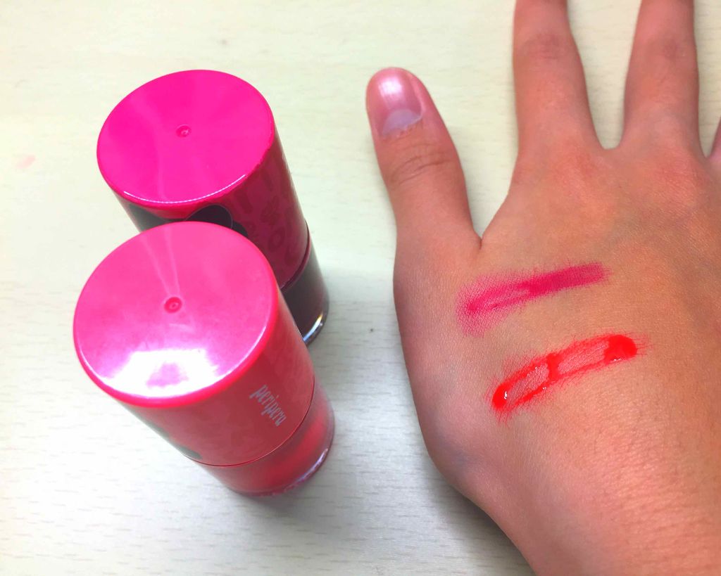 ティントウォーター/PERIPERA/口紅を使ったクチコミ(3枚目)