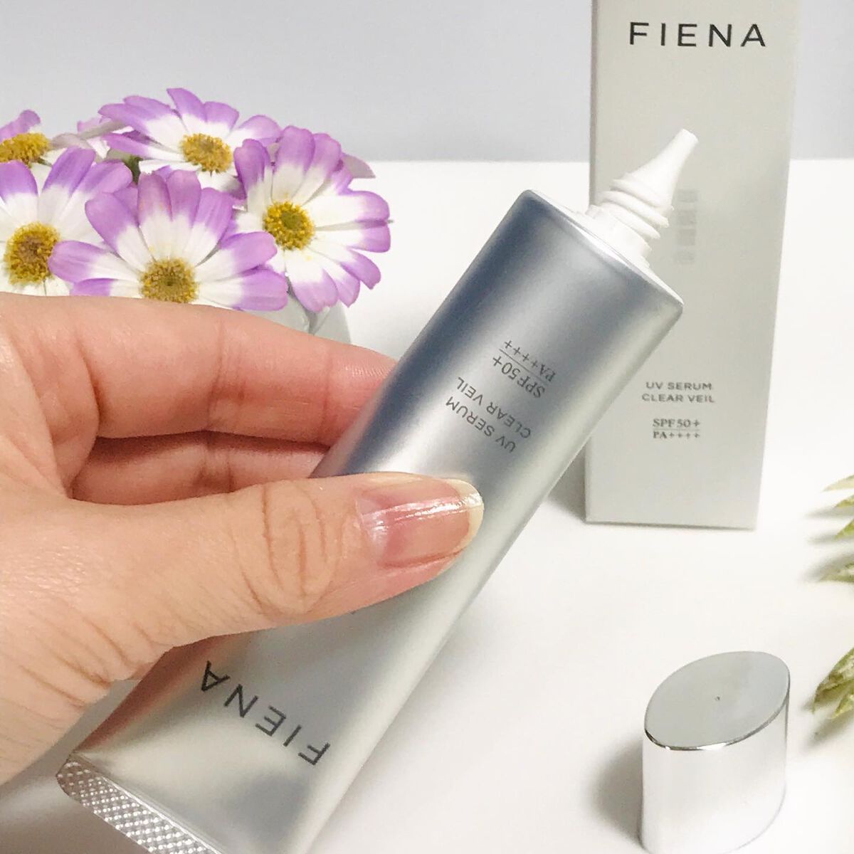 UVセラムクリアヴェール/FIENA/日焼け止めローションを使ったクチコミ(3枚目)