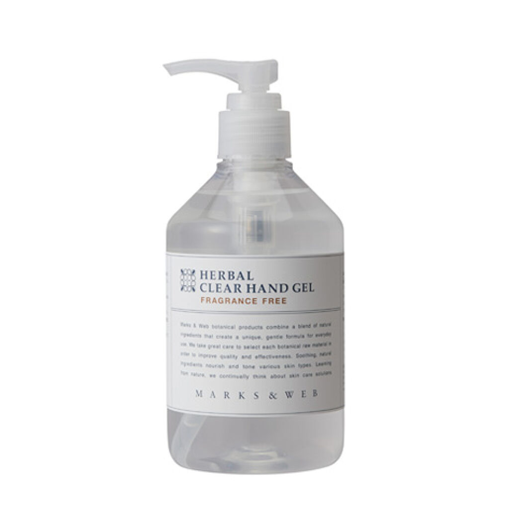 ハーバルクリアハンドジェル 無香料 / MARKS&WEB
