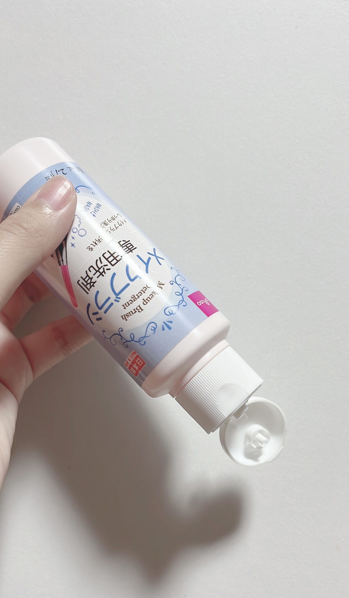 メイクブラシ専用洗剤/DAISO/その他化粧小物を使ったクチコミ（2枚目）