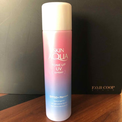 スキンアクア トーンアップUVスプレー/スキンアクア/日焼け止めミスト・スプレーを使ったクチコミ(1枚目)