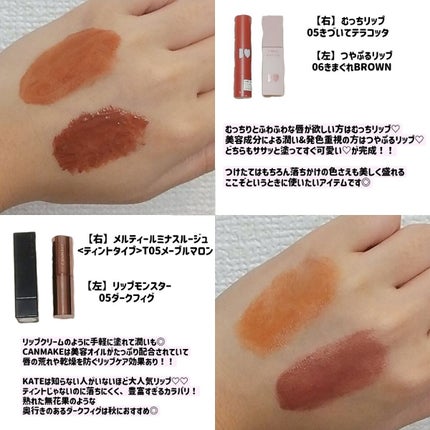 ふわマットティント/CipiCipi/リップティントを使ったクチコミ(3枚目)