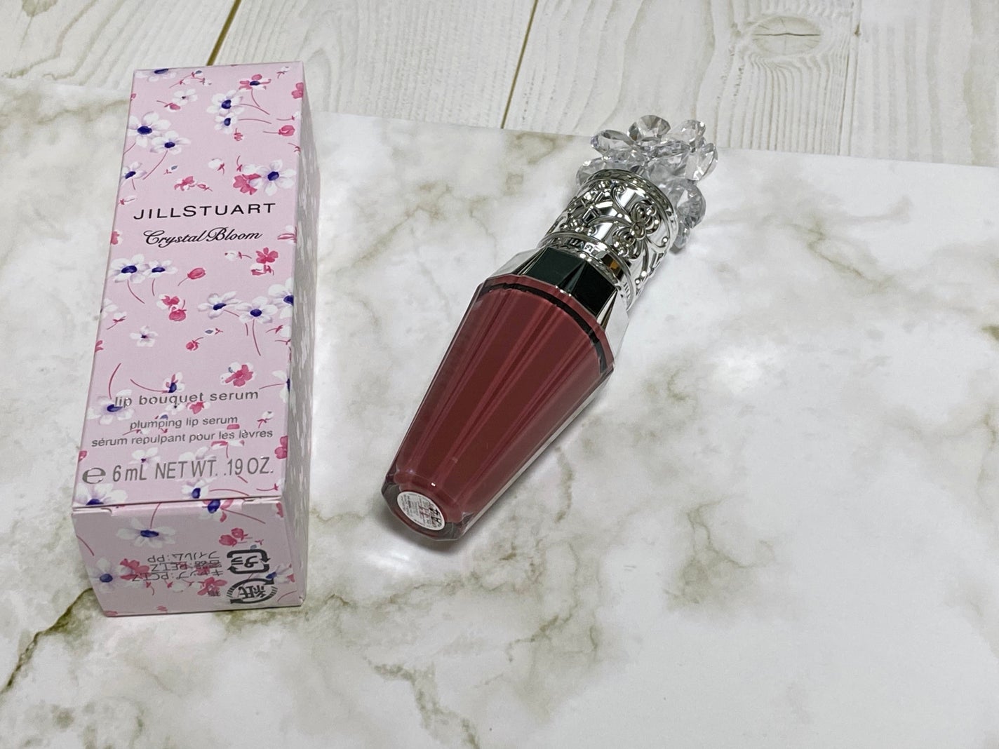 ジルスチュアート クリスタルブルーム リップブーケ セラム/JILL STUART/リッププランパーを使ったクチコミ(5枚目)