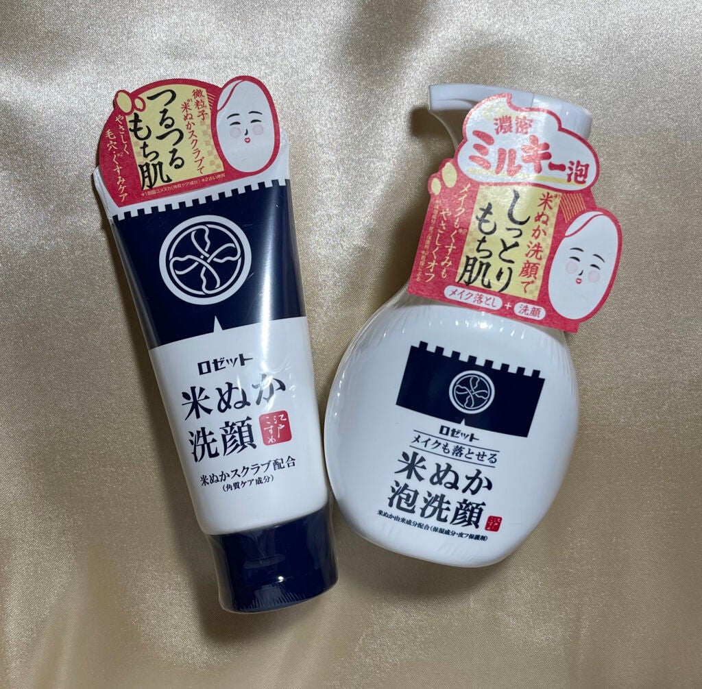 江戸こすめ 米ぬか洗顔/ロゼット/洗顔フォームを使ったクチコミ(1枚目)