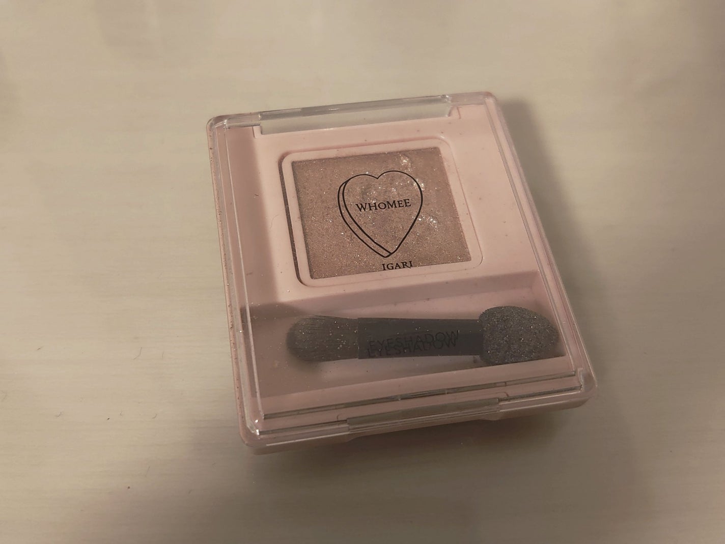 フーミー シングルラメシャドウ/WHOMEE/単色アイシャドウを使ったクチコミ(1枚目)