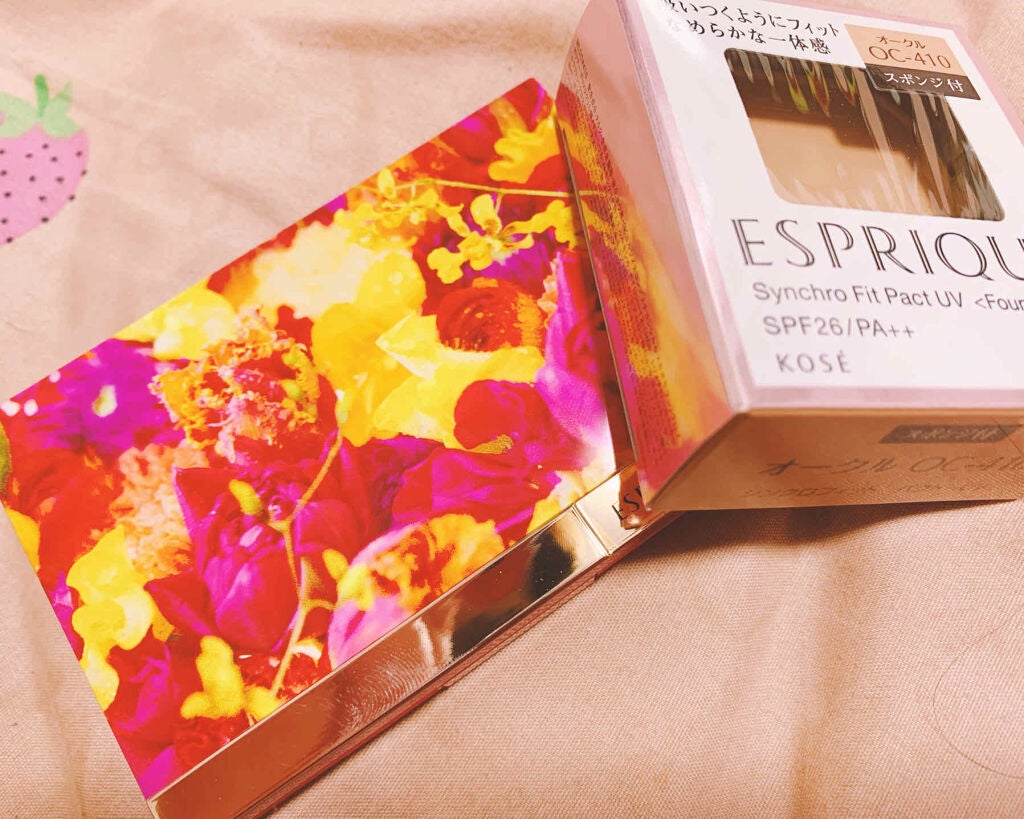 シンクロフィット パクト UV/ESPRIQUE/パウダーファンデーションを使ったクチコミ(2枚目)