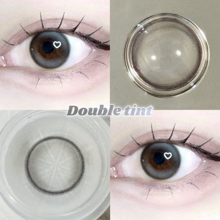 Double Tint 1day/OLENS/カラーコンタクトレンズを使ったクチコミ(2枚目)
