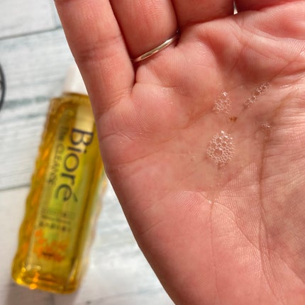 ビオレ ザ クレンズ オイルメイク落とし 金木犀の香り/ビオレ/オイルクレンジングを使ったクチコミ(3枚目)