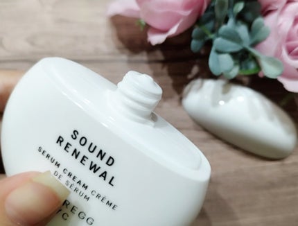 サウンド リニューアル セラムクリーム/SUPEREGG /フェイスクリームを使ったクチコミ(2枚目)