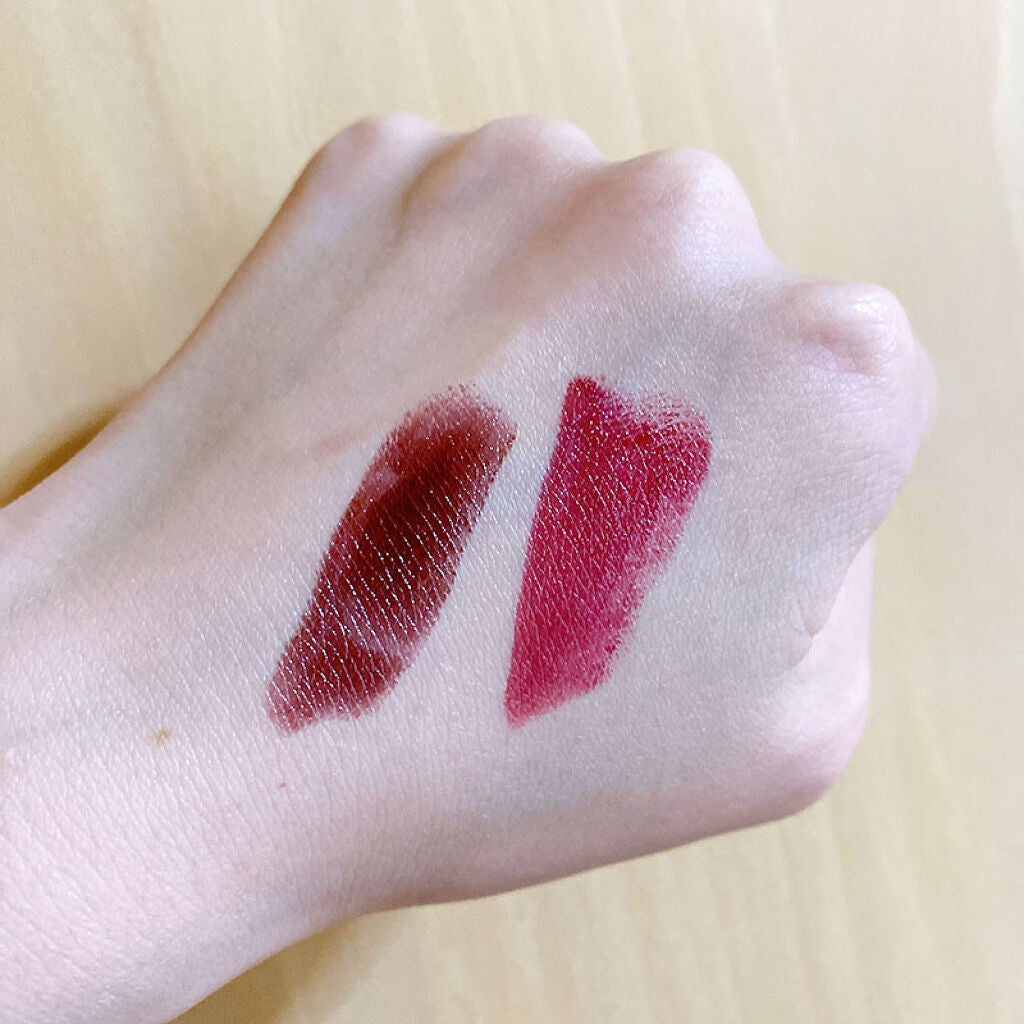 ルージュ アンリミテッド ラッカーシャイン/shu uemura/口紅を使ったクチコミ(4枚目)