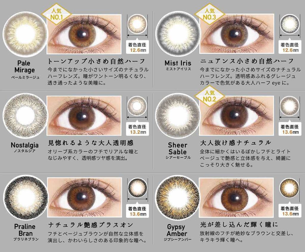 ReVIA 1day/ReVIA/ワンデー（１DAY）カラコンを使ったクチコミ（1枚目）