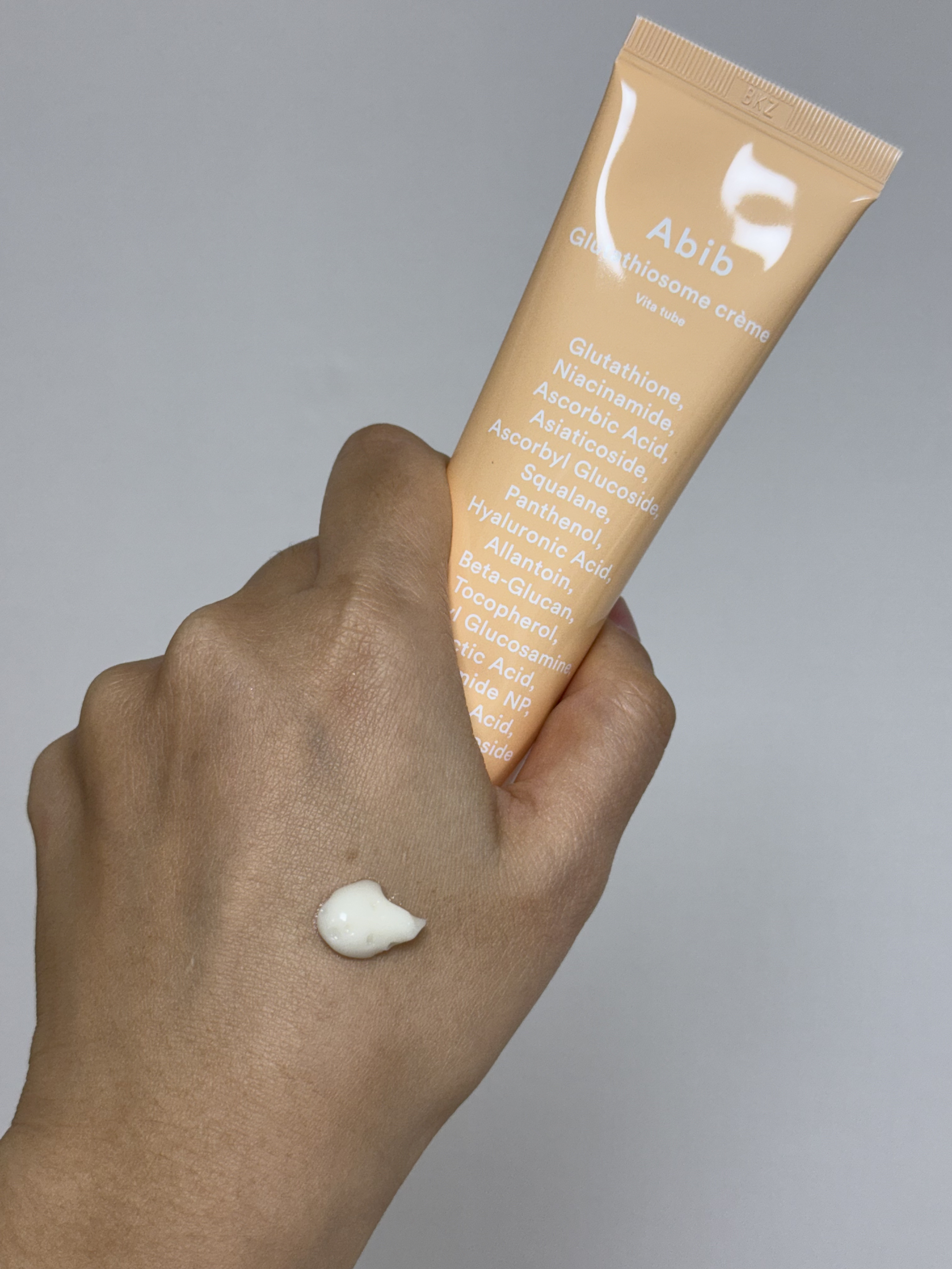 アビブ　グルタチオンソームクリームビタチューブ/Abib /フェイスクリームを使ったクチコミ（2枚目）