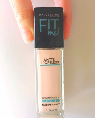 フィットミーリキッドファンデーション/MAYBELLINE NEW YORK/リキッドファンデーションを使ったクチコミ（1枚目）