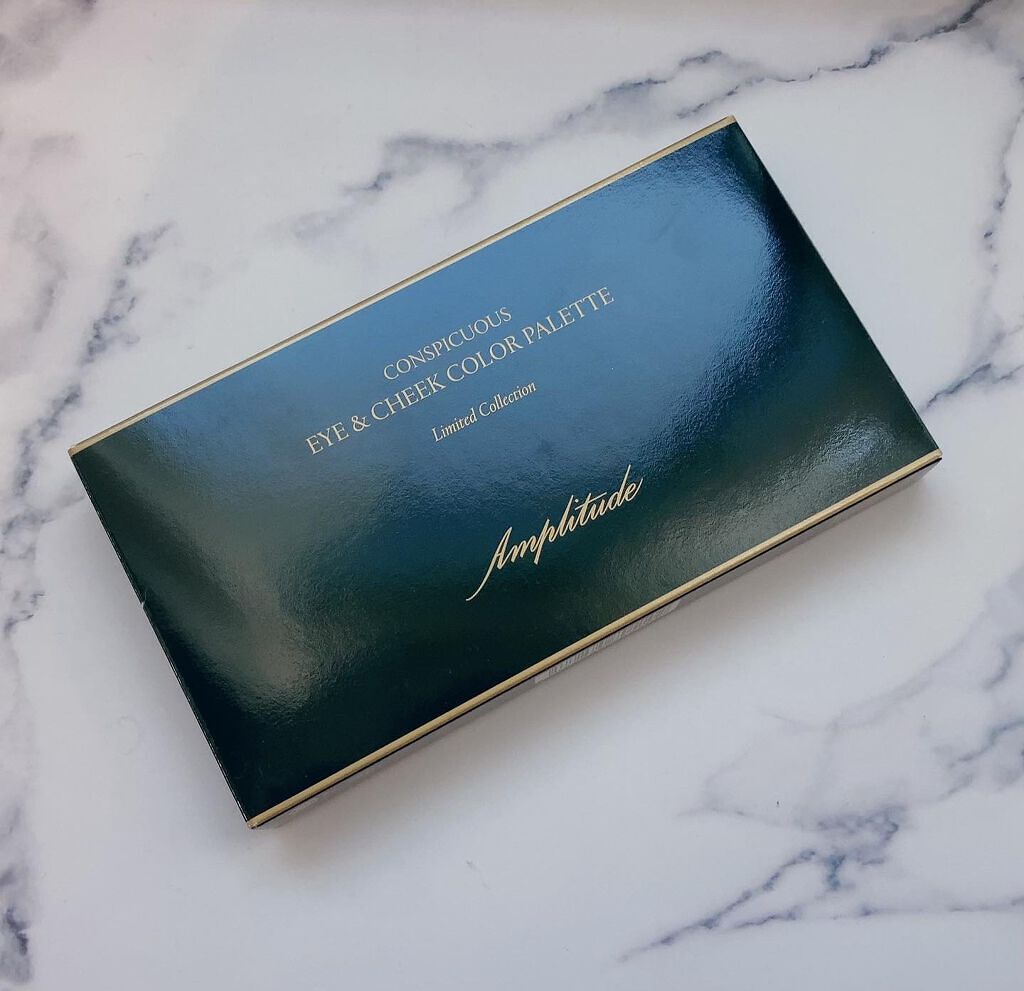コンスピキュアス アイ＆チークカラーパレット リミテッドコレクション a/Amplitude/アイシャドウパレットを使ったクチコミ（3枚目）