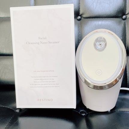 フェイシャルクレンジングナノスチーマー/FESTINO/美顔器・マッサージを使ったクチコミ(1枚目)