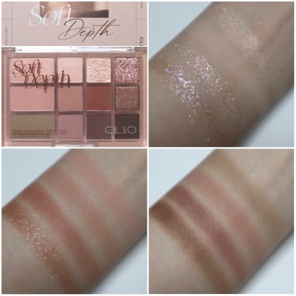 シェード アンド シャドウ パレット/CLIO/アイシャドウパレットを使ったクチコミ(6枚目)