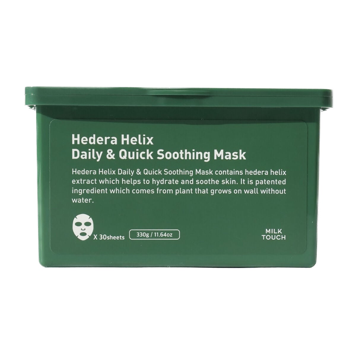 ヘデラヘリックス デイリー&クイック スージングマスク Milk Touch