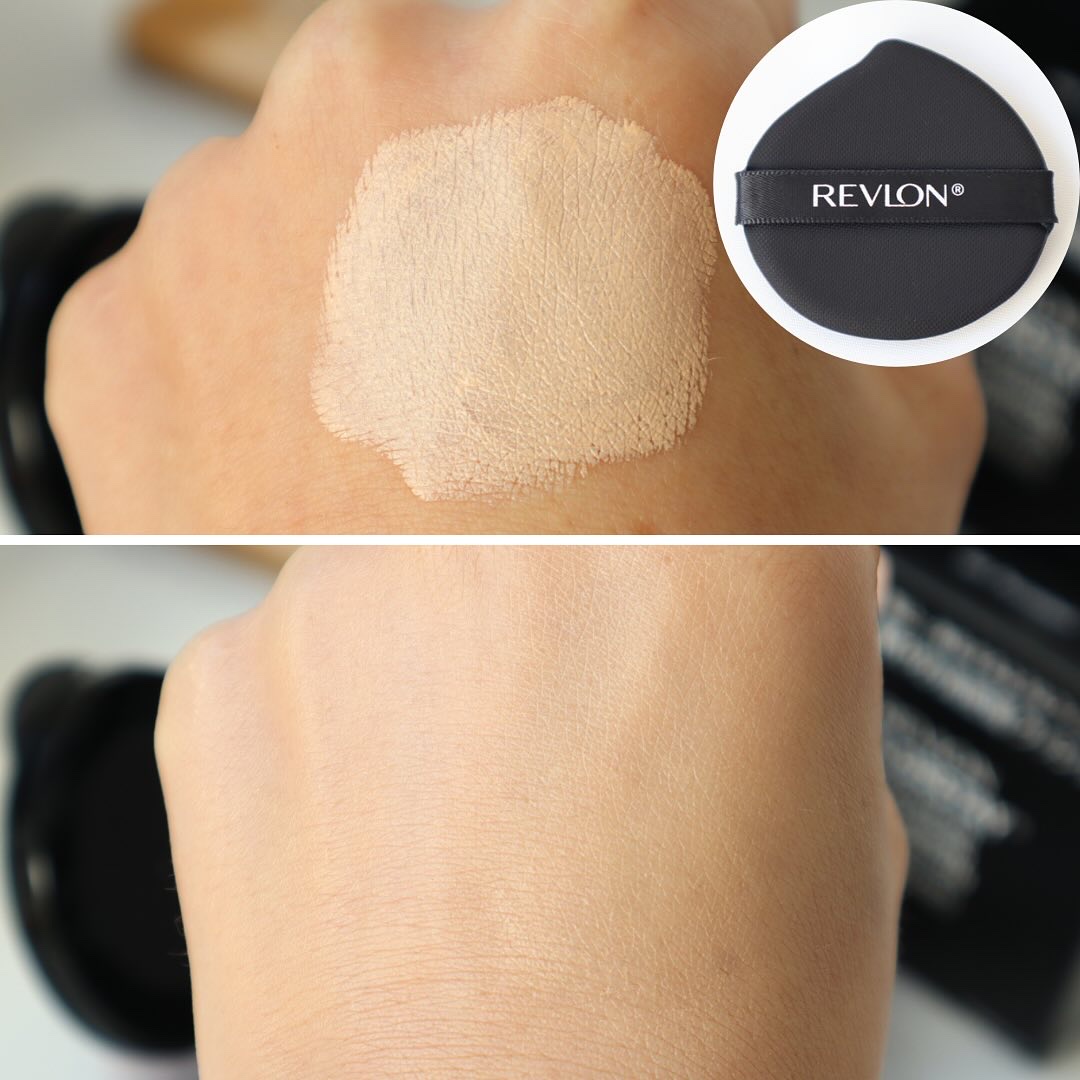 レブロン カラーステイ ロングウェア UV クッション ファンデーション/REVLON/クッションファンデーションを使ったクチコミ（3枚目）