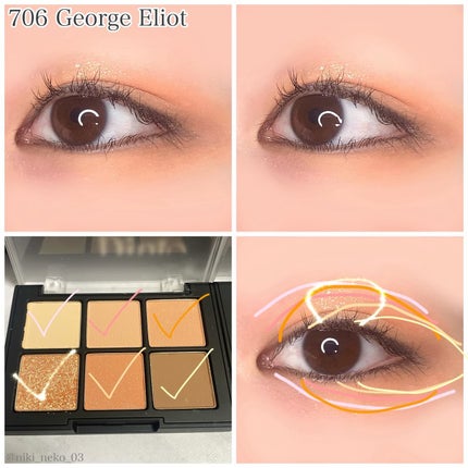 ブラーフィニシュシャドウパレット/Dinto/アイシャドウパレットを使ったクチコミ(7枚目)