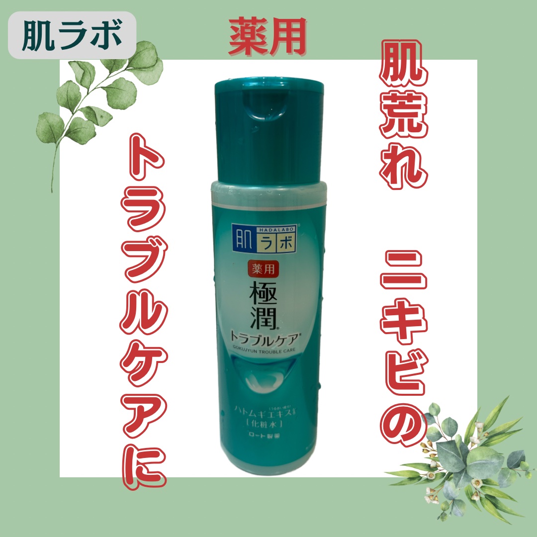 薬用 極潤 スキンコンディショナー/肌ラボ/化粧水を使ったクチコミ（1枚目）