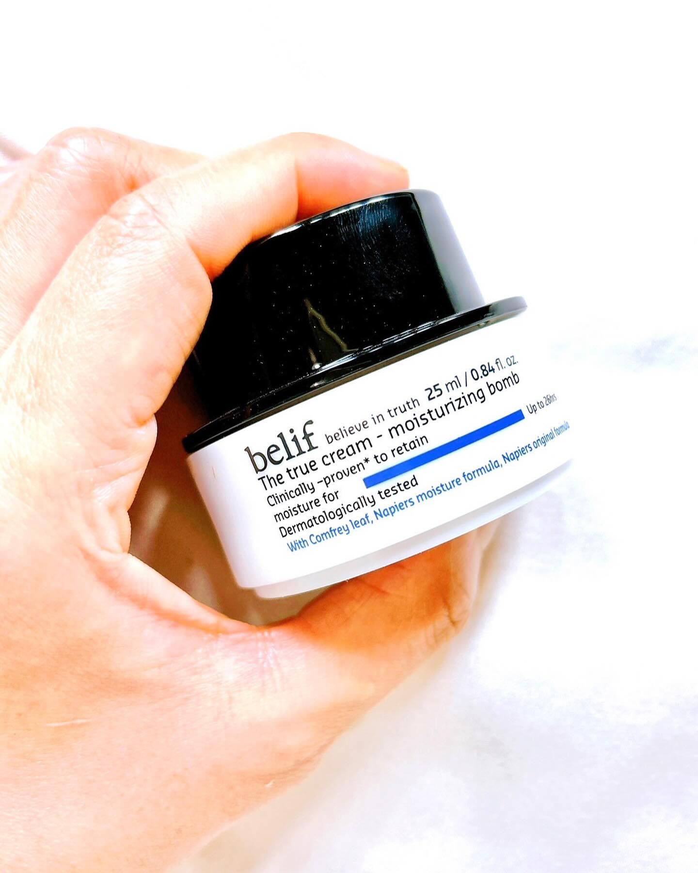 ザトゥルークリームモイスチャライジングバーム/belif/フェイスクリームを使ったクチコミ（2枚目）