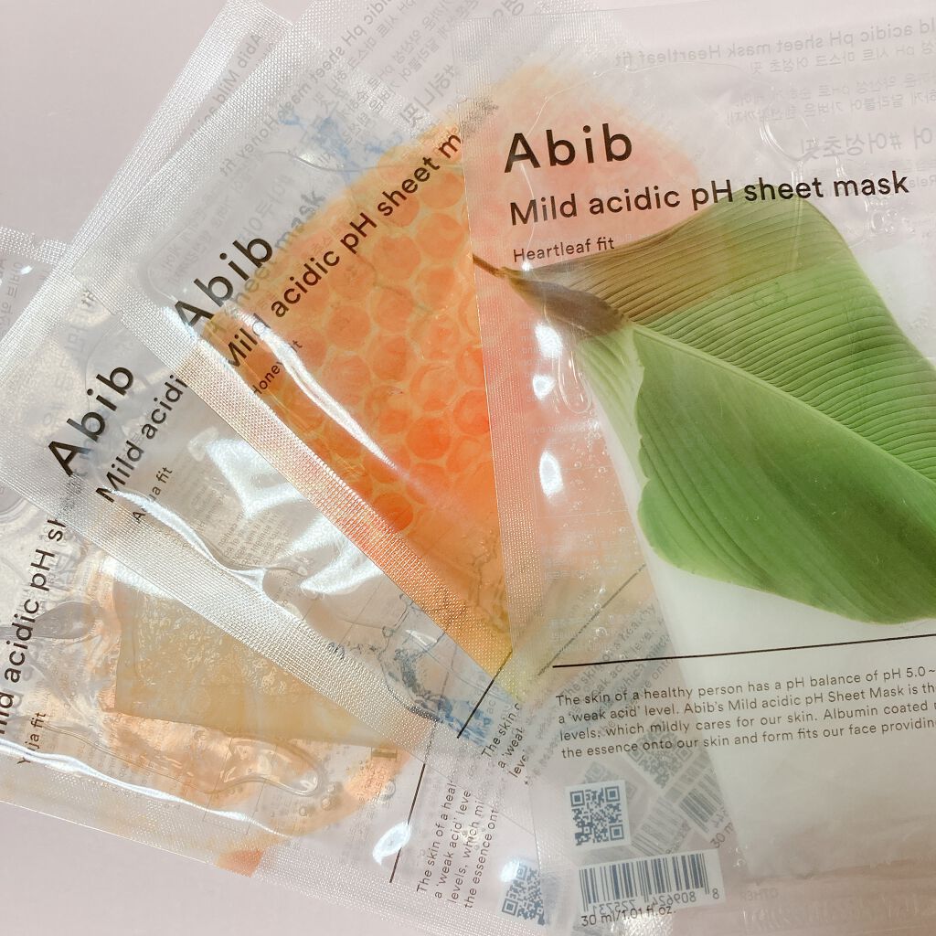 弱酸性pHシートマスク アクアフィット/Abib /シートマスク・パックを使ったクチコミ（1枚目）