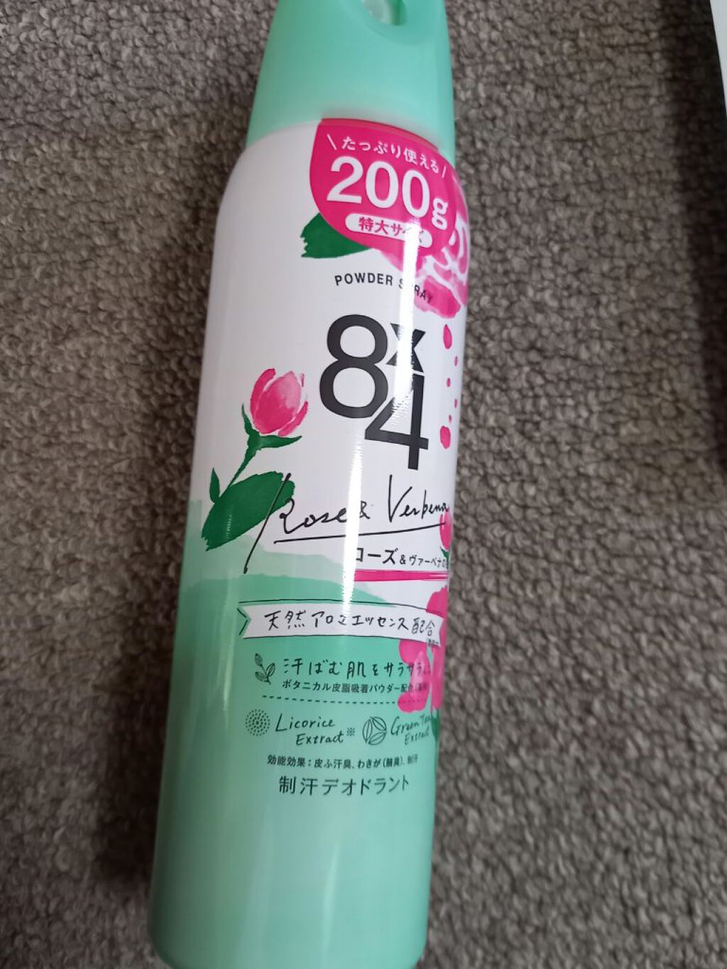 試してみた】8x4 パウダースプレー ローズ＆ヴァーベナの香りの