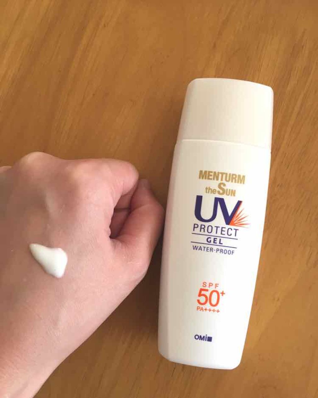 メンタームザサンパーフェクトUVジェル/メンターム/日焼け止めジェルを使ったクチコミ（3枚目）