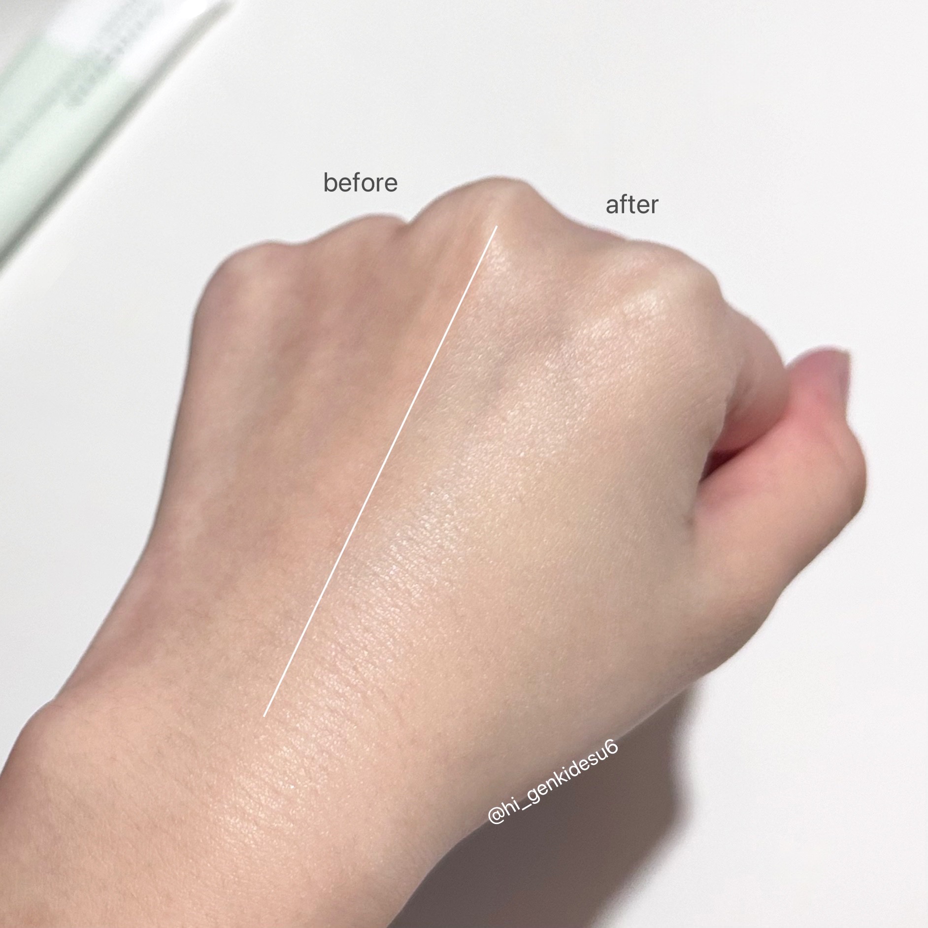 デューイウォータースキンプライマー/NAMING./化粧下地を使ったクチコミ（3枚目）