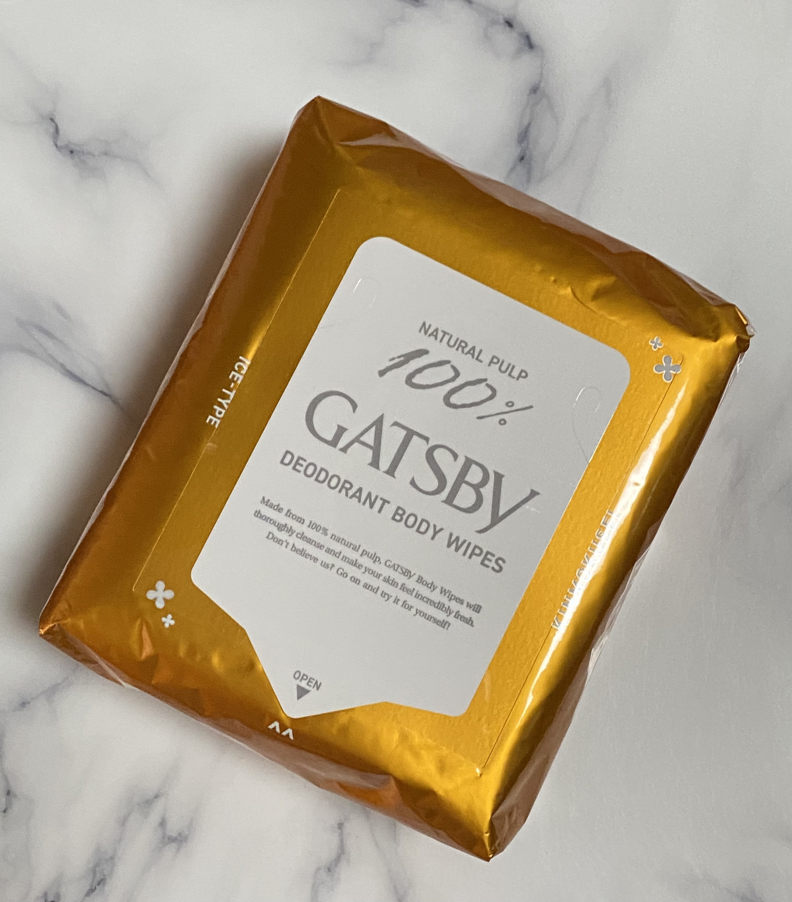 ボディペーパー キンモクセイの香り/ギャツビー/ボディシートを使ったクチコミ（3枚目）