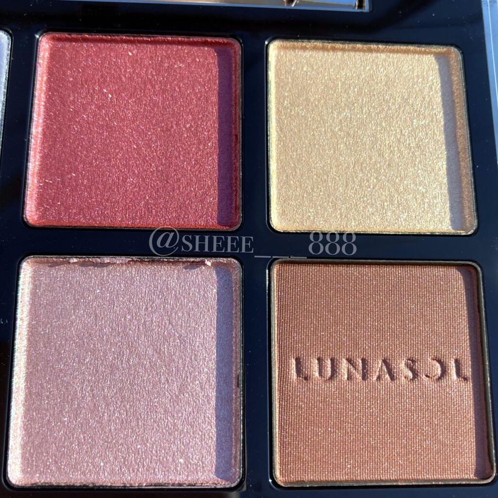 アイカラーレーション スペシャルエディション/LUNASOL/アイシャドウパレットを使ったクチコミ（3枚目）