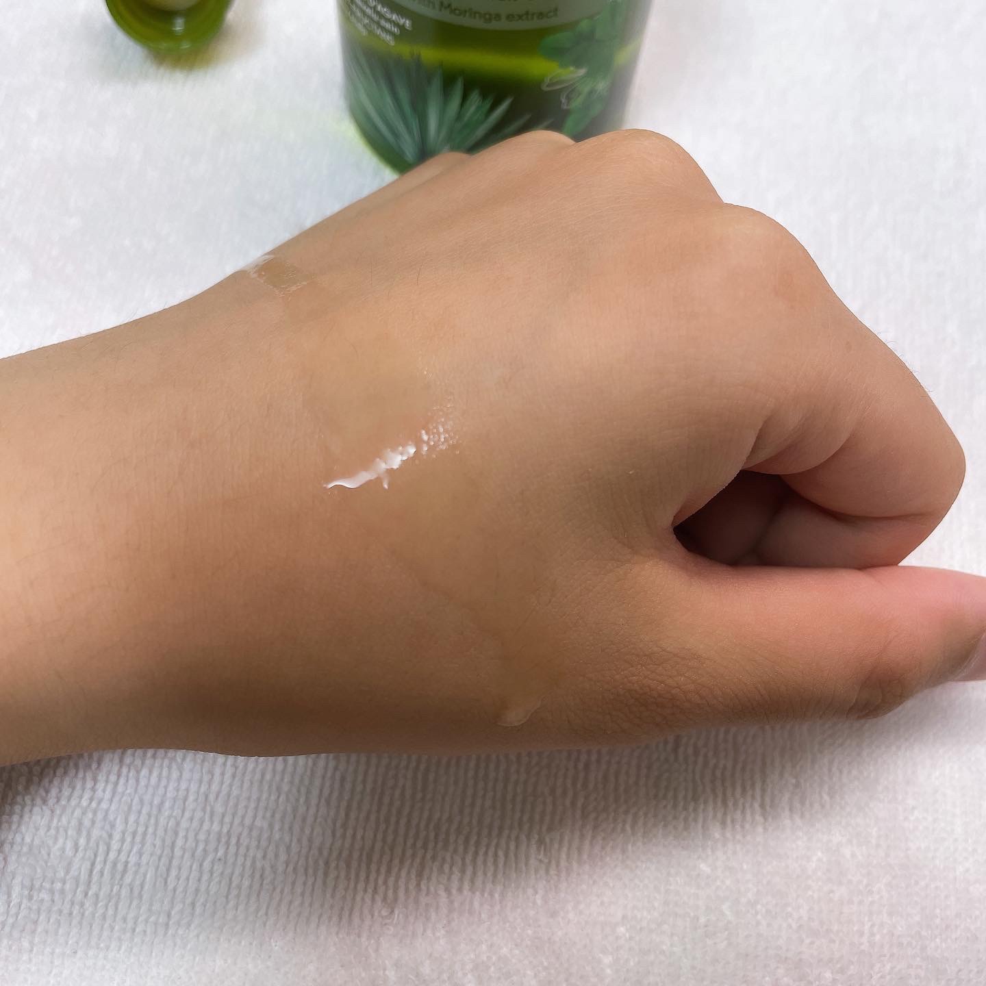 リンシングビネガー ピュアリフレッシュ うるツヤモリンガ  150ml/イヴ・ロシェ/洗い流すヘアトリートメントを使ったクチコミ（2枚目）