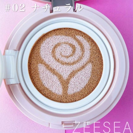 ZEESEA メタバースピンクシリーズ ソフトフォーカスツートンBBクッション/ZEESEA/クッションファンデーションを使ったクチコミ(4枚目)