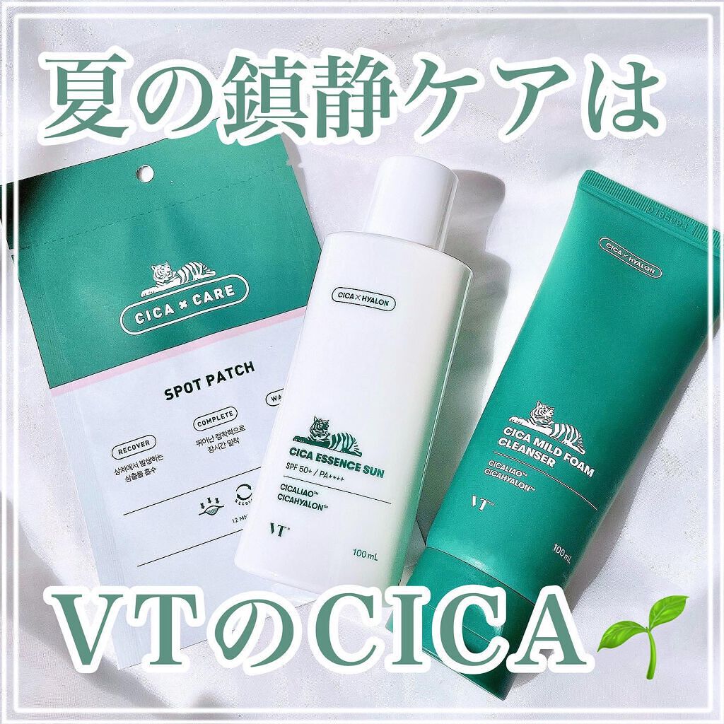 CICA マイルドフォームクレンザー/VT/洗顔フォームを使ったクチコミ（1枚目）