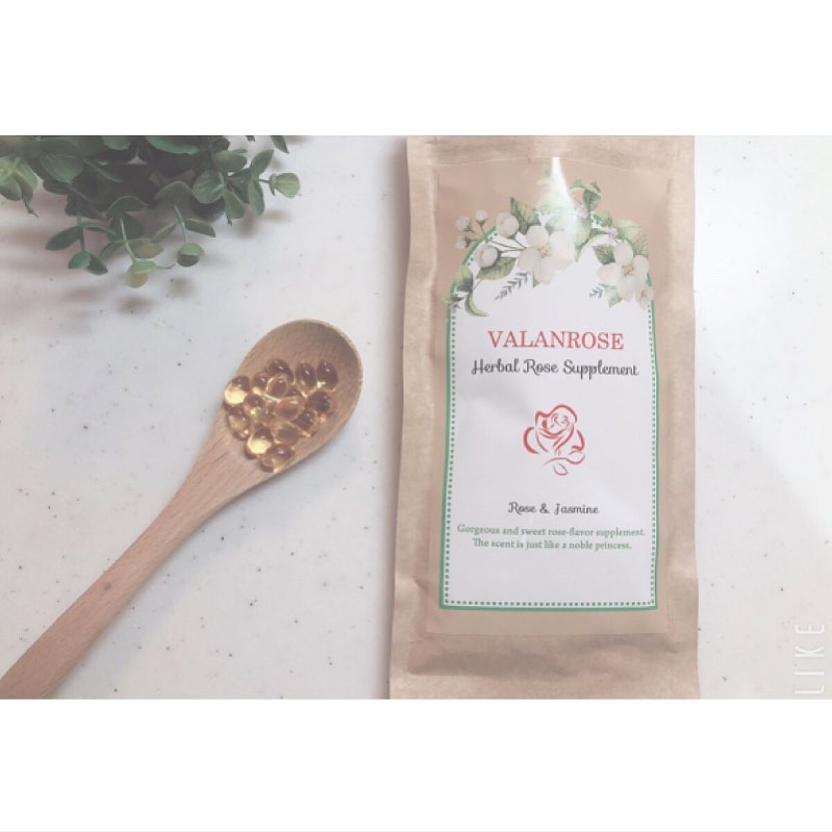 ハーバルローズサプリメント/VALANROSE/美容サプリメントを使ったクチコミ（1枚目）
