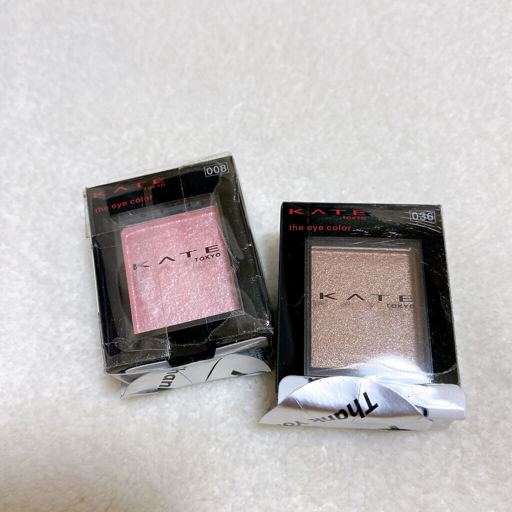 ケイト ザ アイカラー 008 ピンク/KATE/単色アイシャドウを使ったクチコミ（3枚目）